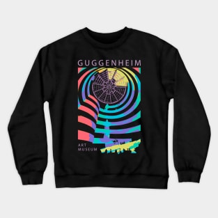 Cool Tees Art and Culture Guggenheim Museum Crewneck Sweatshirt